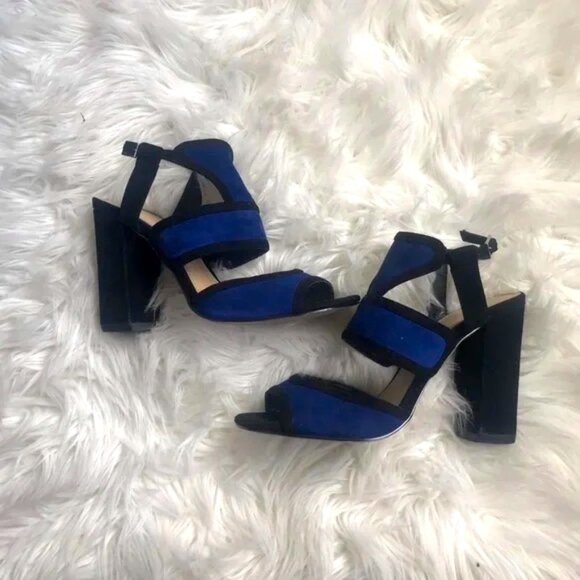 Saks Fifth Avenue Colorblock Sandals - Picture 9 of 9